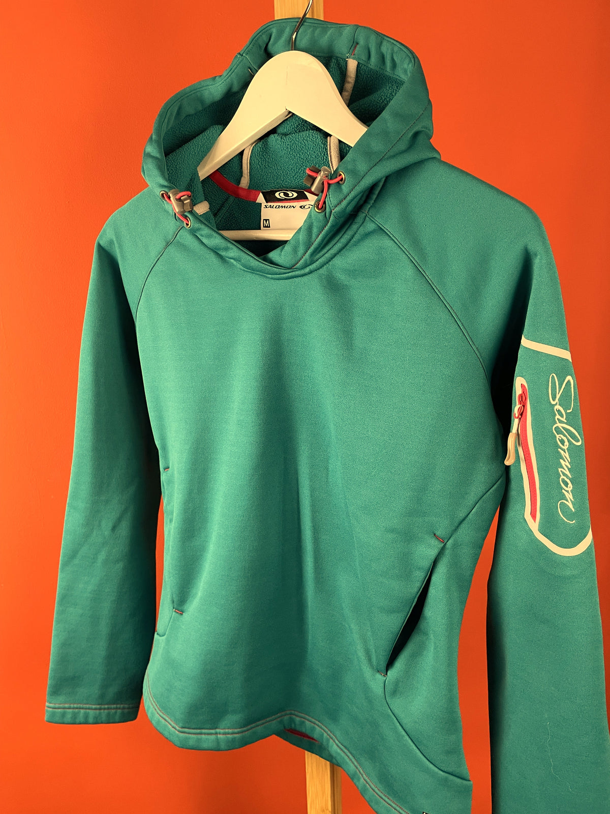 Γυναικεία Φούτερ Μπλούζα / Hoodie SALOMON σε Βεραμάν χρώμα (Small)
