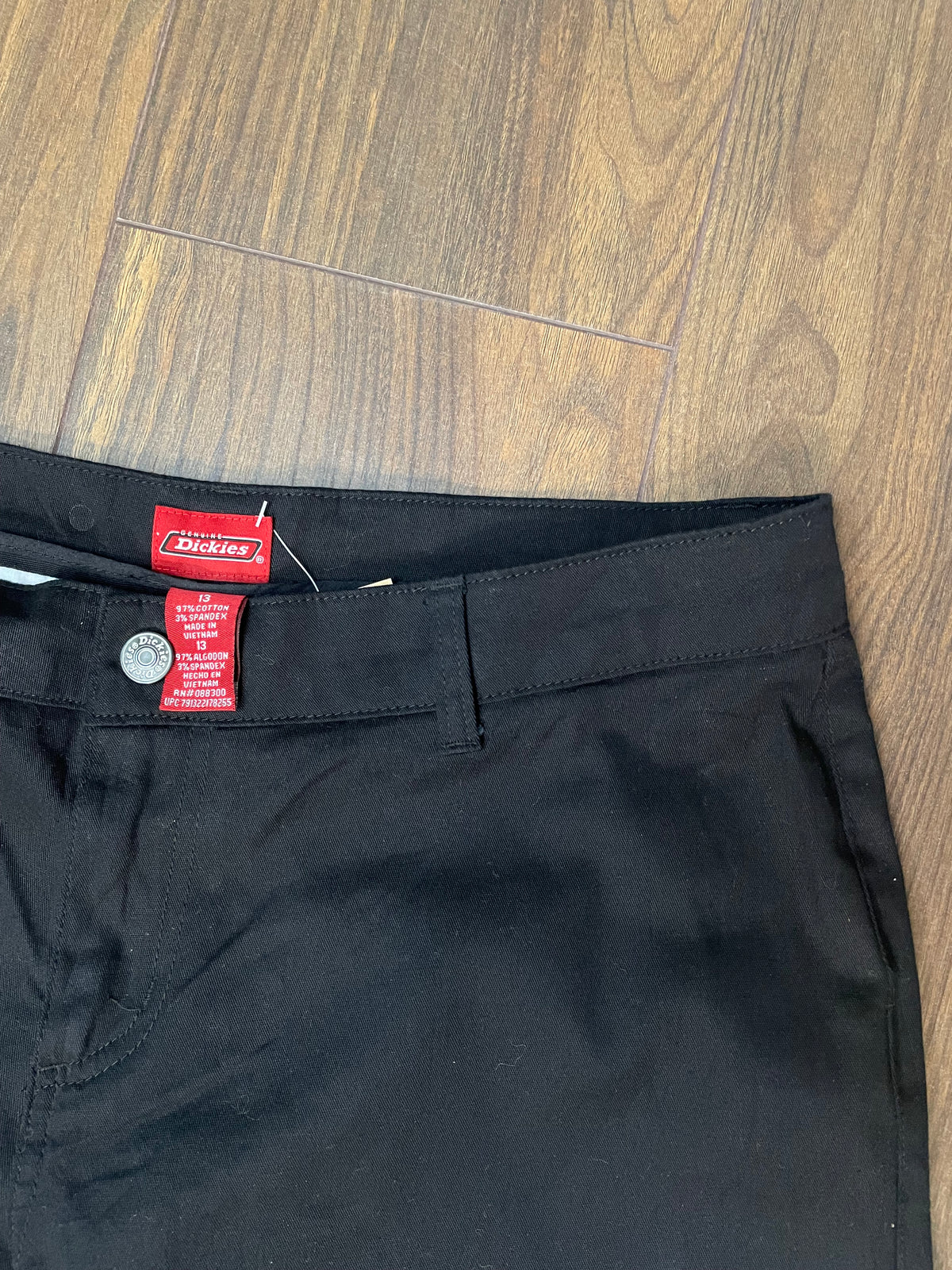 Γυναικείο, ελαστικό Παντελόνι DICKIES σε Μαύρο χρώμα (13-Large)