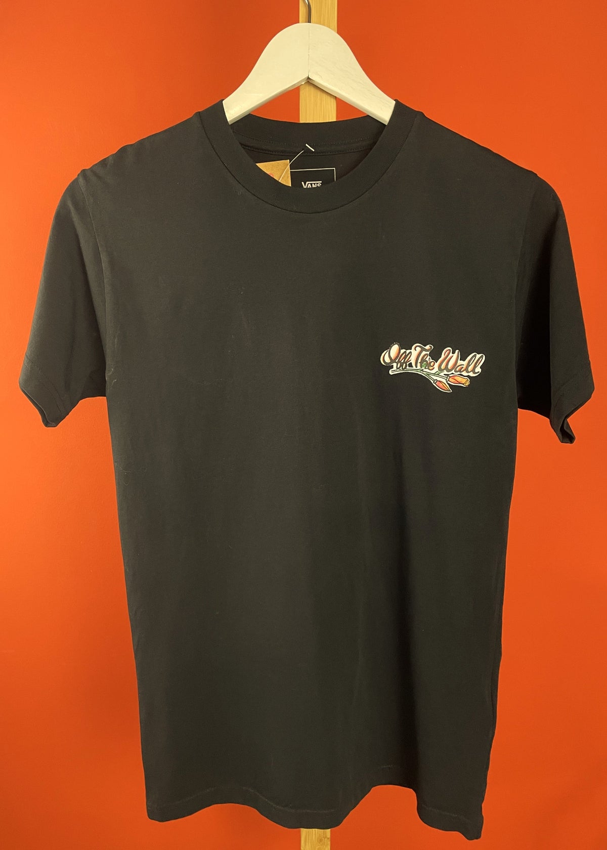 Κοντομάνικη, Γυναικεία Μπλούζα - T-Shirt VANS σε Μαύρο χρώμα (Γυναικείο M - Ανδρικό XS/S)