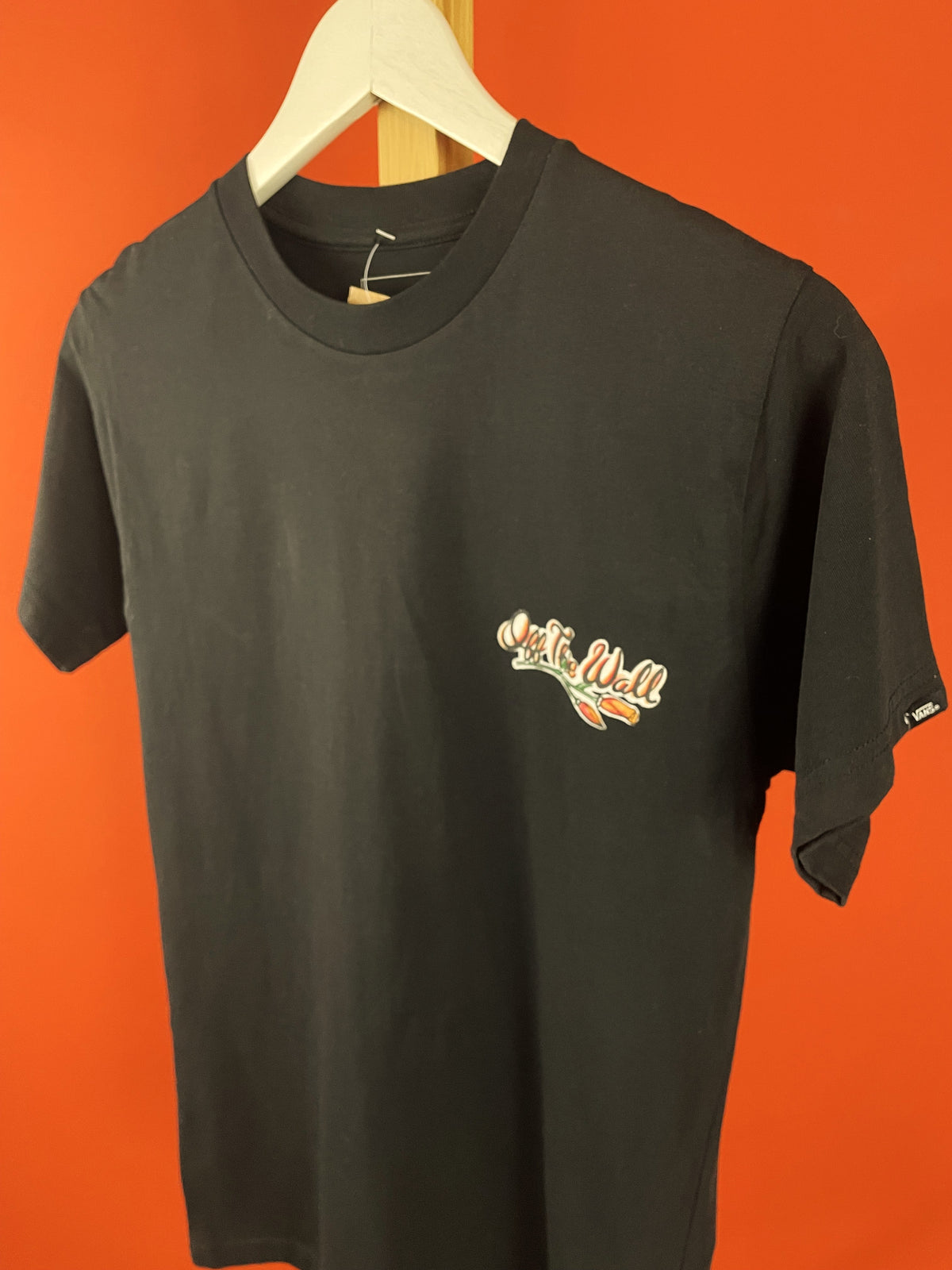 Κοντομάνικη, Γυναικεία Μπλούζα - T-Shirt VANS σε Μαύρο χρώμα (Γυναικείο M - Ανδρικό XS/S)