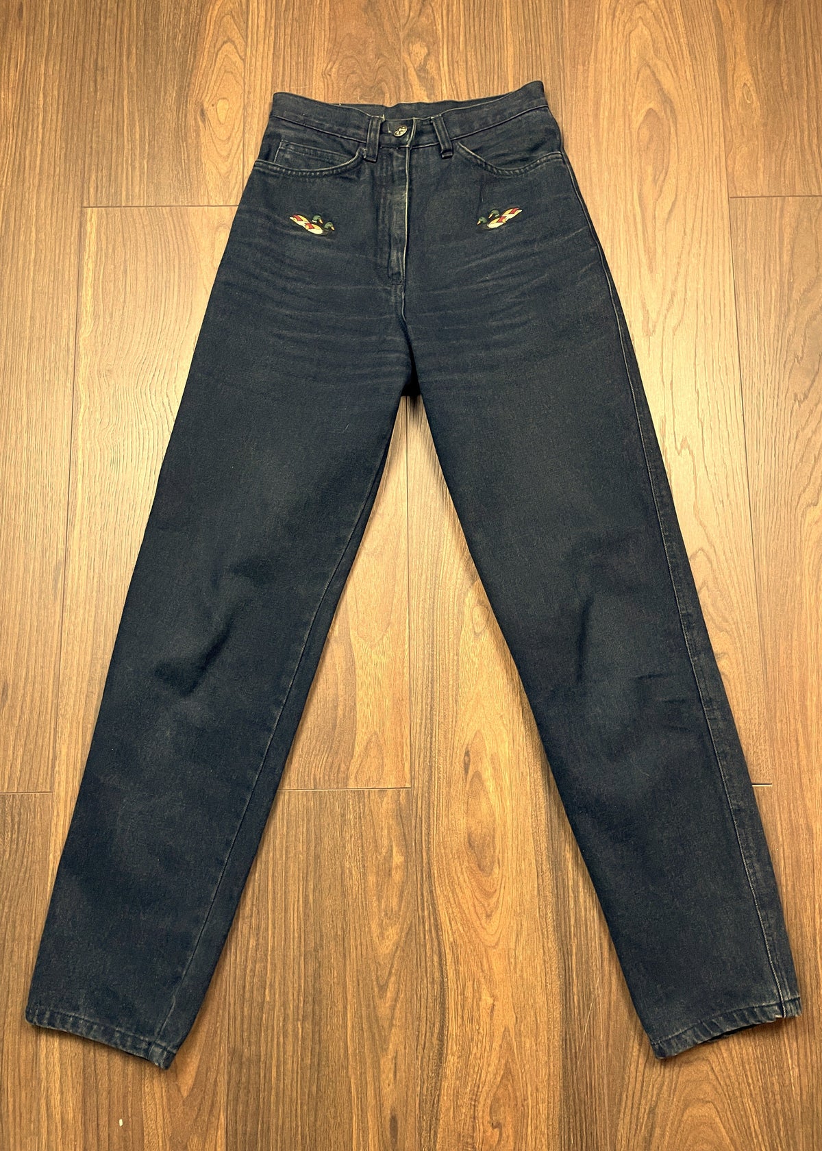 Γυναικείο Τζιν Παντελόνι HAMMERSCHMID Mom Fit σε Σκούρο Μπλε Denim (No 36-Small)