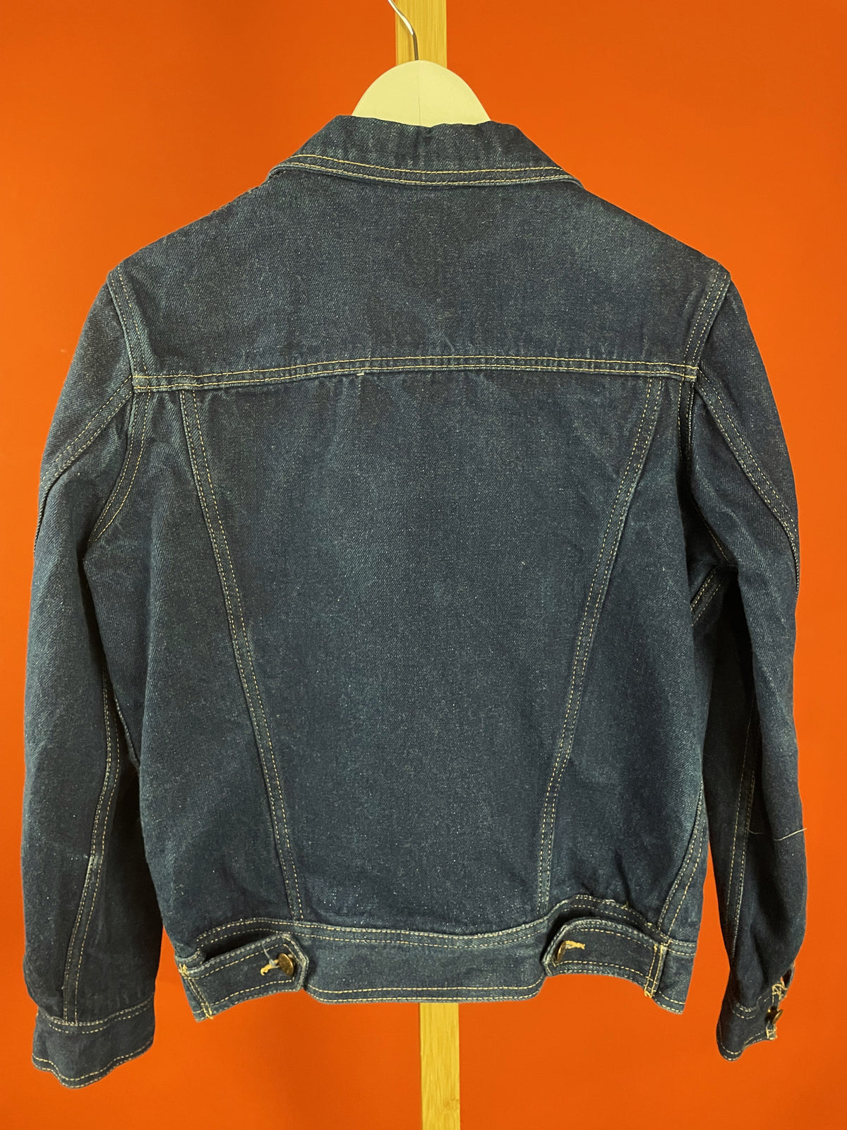 Vintage, Γυναικείο Τζιν Τζάκετ SYBEL σε Μπλε Denim (Small)