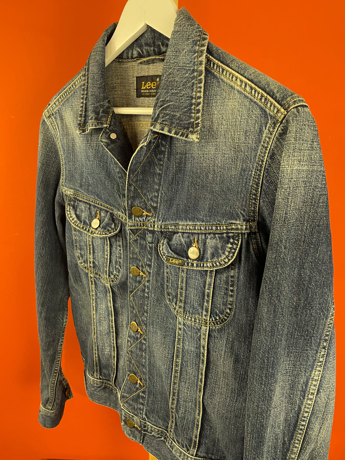 Γυναικείο Τζιν Τζάκετ LEE σε Κλασικό Denim (Small)