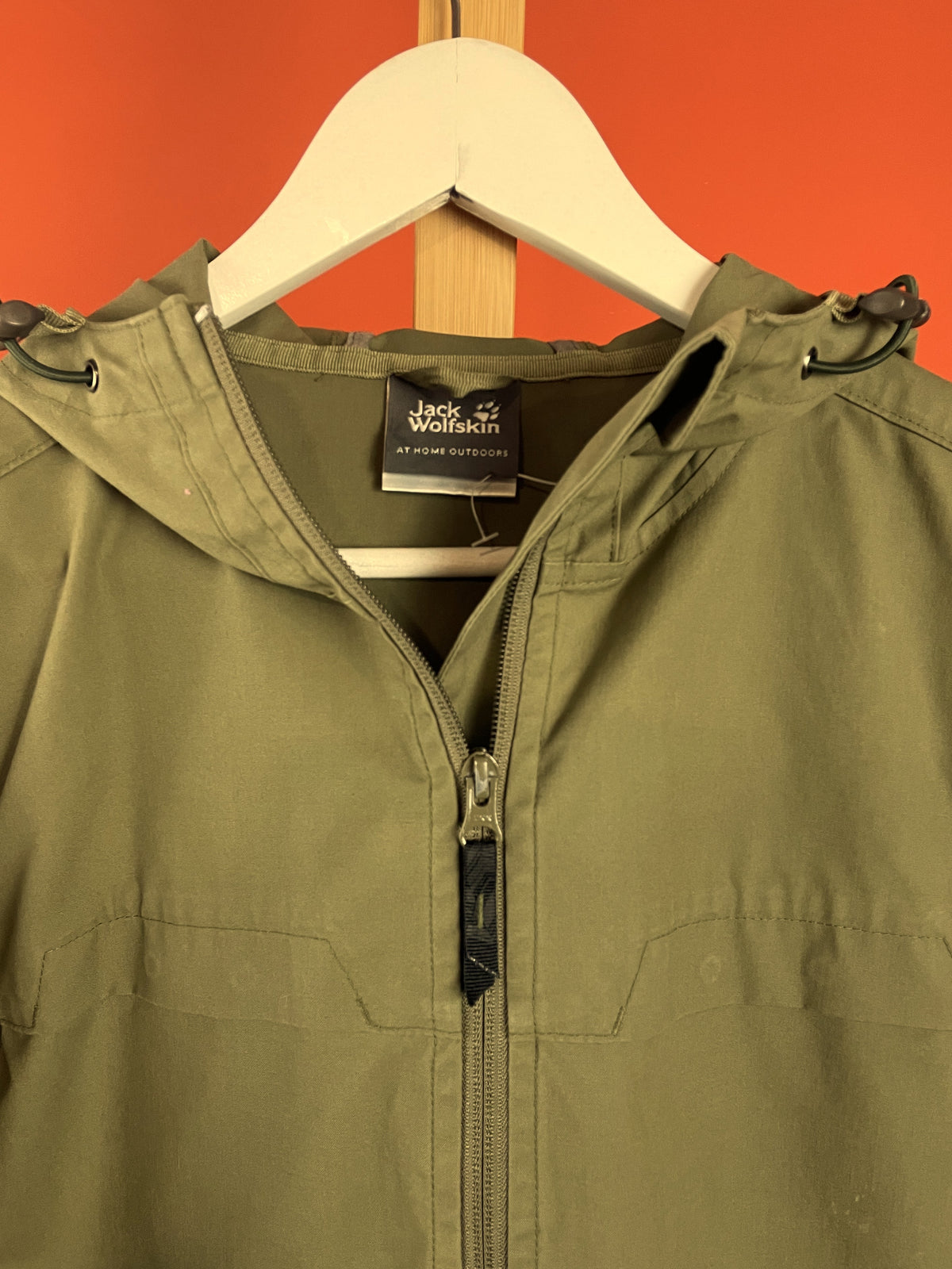 Σπορ Τζάκετ JACK WOLFSKIN Youth σε Χακί χρώμα (Small)