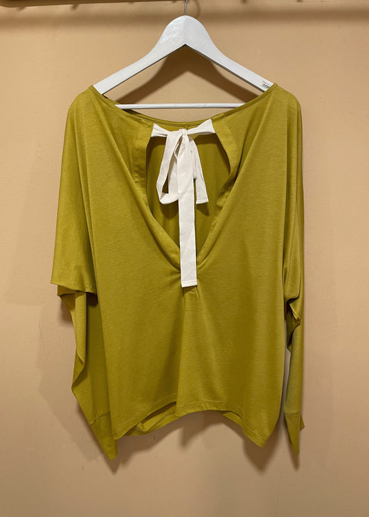Stock, Γυναικεία Μπλούζα REISS σε Μουσταρδί χρώμα (Oversized L)