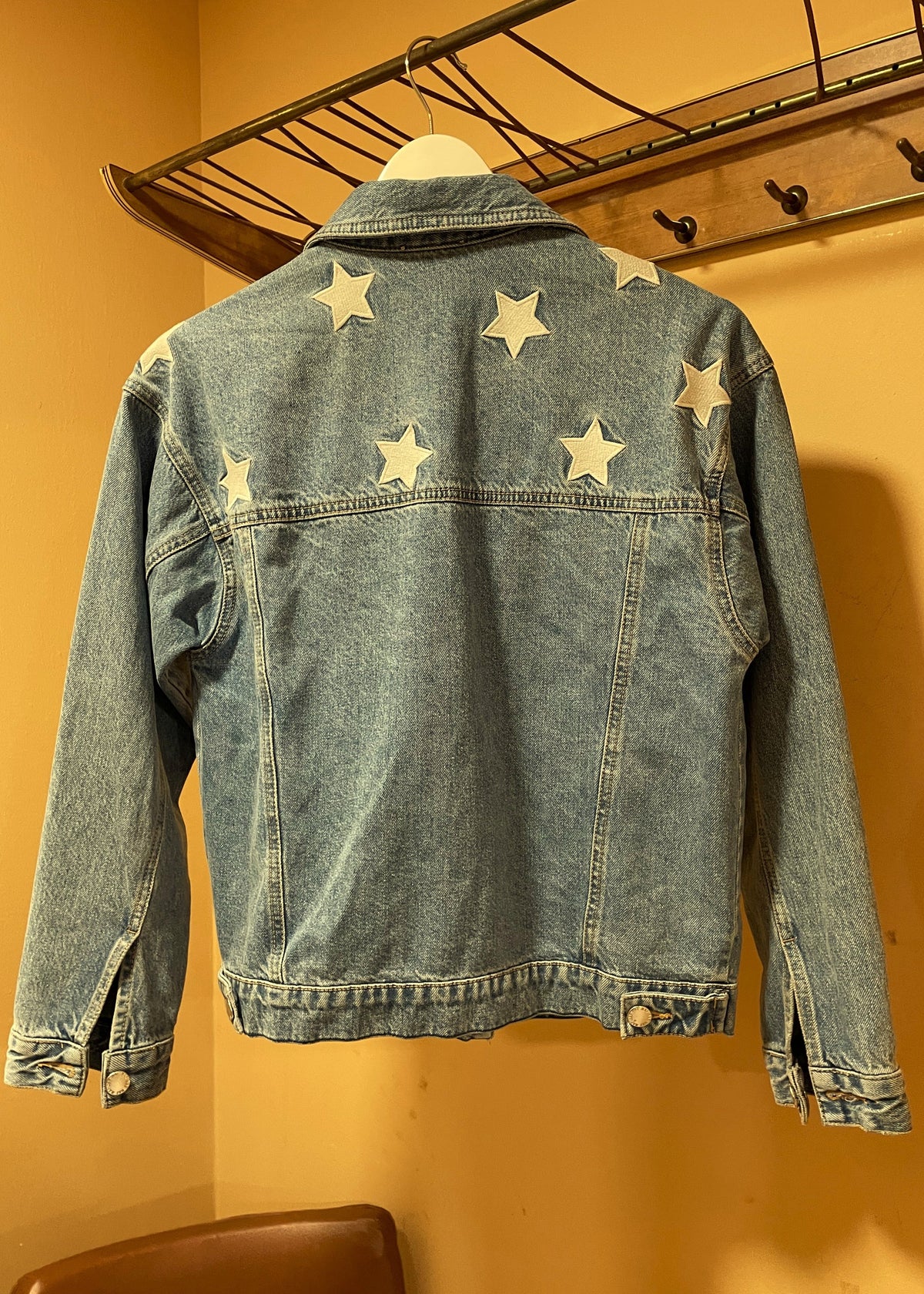 Γυναικείο Τζιν Τζάκετ NAF NAF Paris σε Σιέλ Denim (Small)