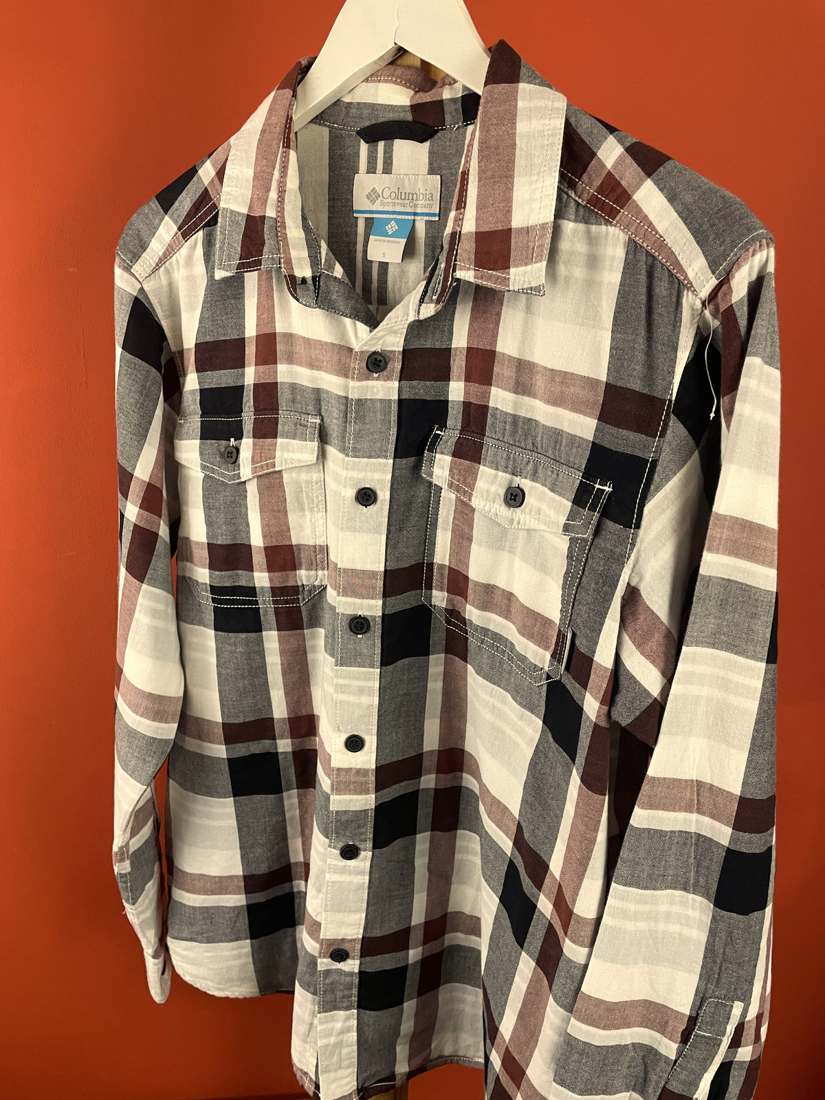 Βαμβακερό, Καρό Ανδρικό Πουκάμισο COLUMBIA (Small)