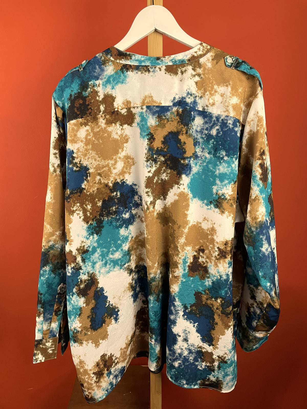 Εμπριμέ Γυναικείο Πουκάμισο CALVIN KLEIN (2XL/3XL)