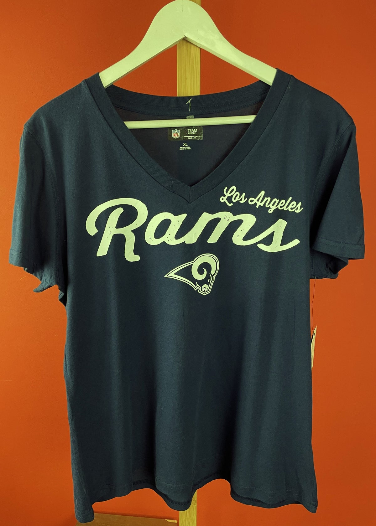 Stock, Γυναικεία Ποδoσφαιρική Φανέλα NFL LOS ANGELES RAMS (L/XL)