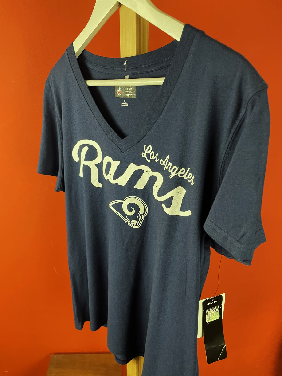 Stock, Γυναικεία Ποδoσφαιρική Φανέλα NFL LOS ANGELES RAMS (L/XL)