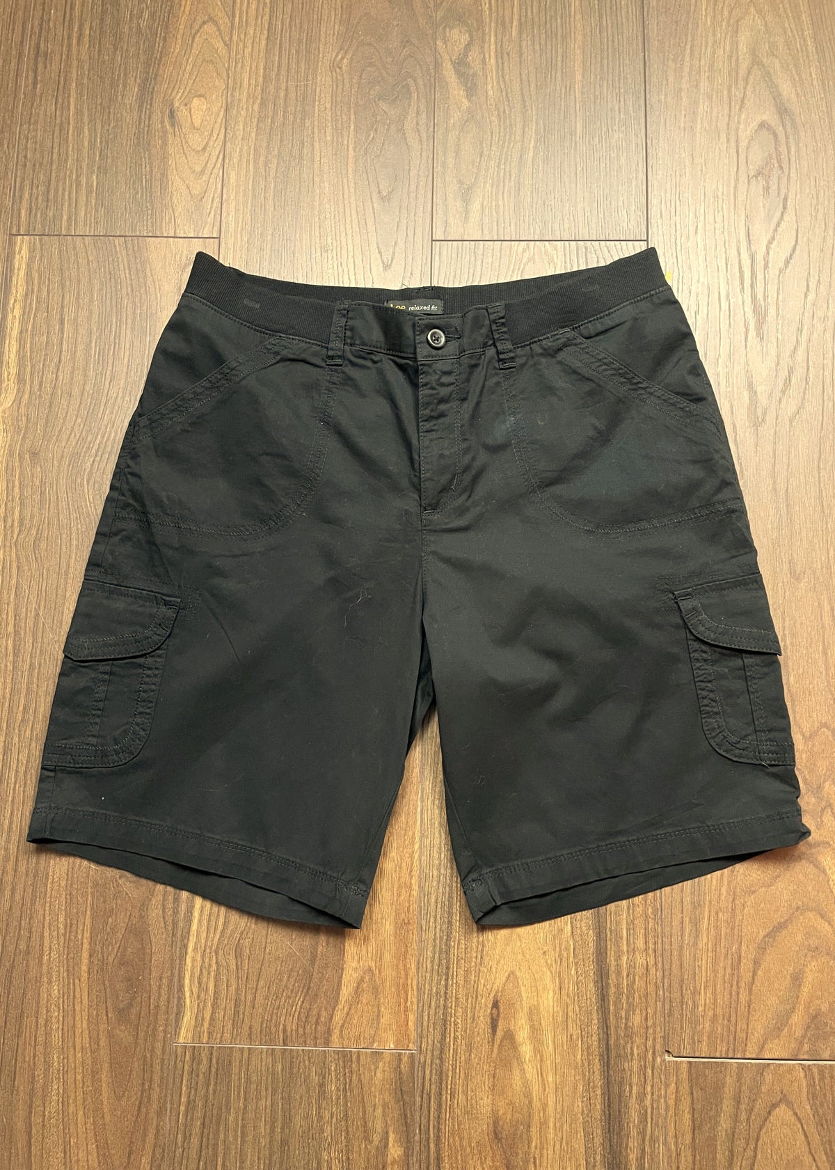 Γυναικεία, Casual Βερμούδα LEE Relaxed Fit σε Μαύρο χρώμα (Άνετο M/L - 14)