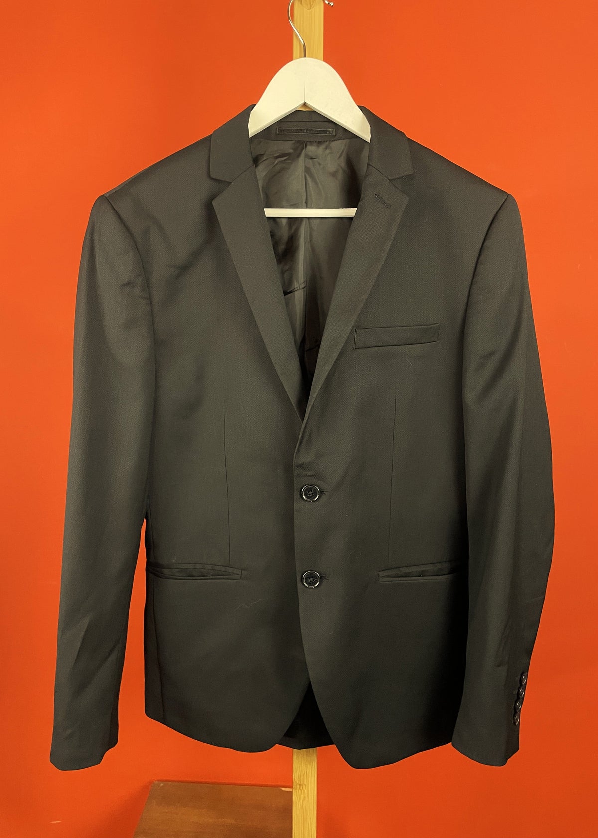 Ανδρικό Σακάκι SELECTED HOMME με Σχεδιασμό CARREMAN σε Μαύρο χρώμα (S/M - Νο 48)