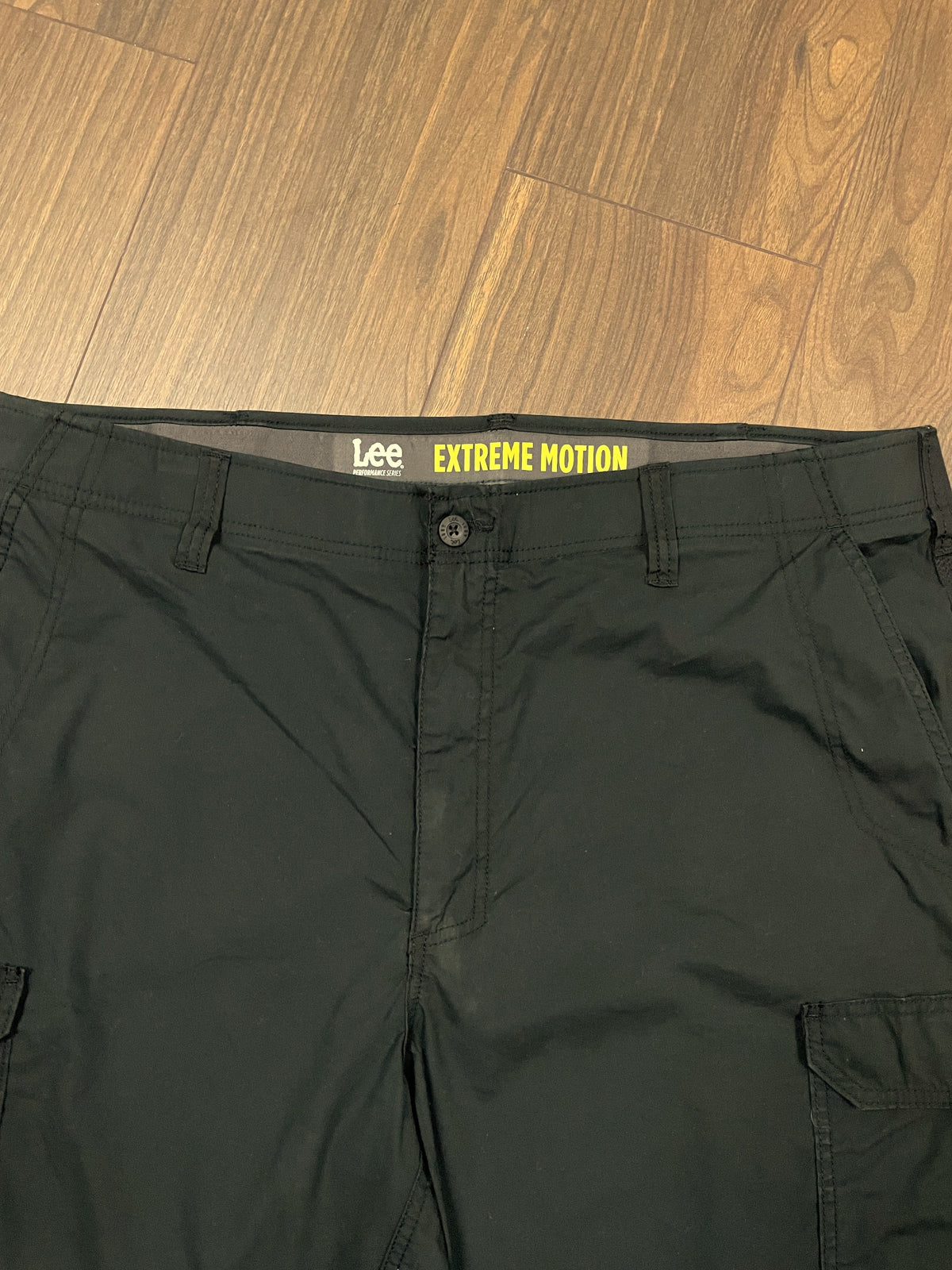 Ανδρική Cargo Βερμούδα LEE Extreme Motion σε Μαύρο χρώμα (2XL/3XL - No 42)