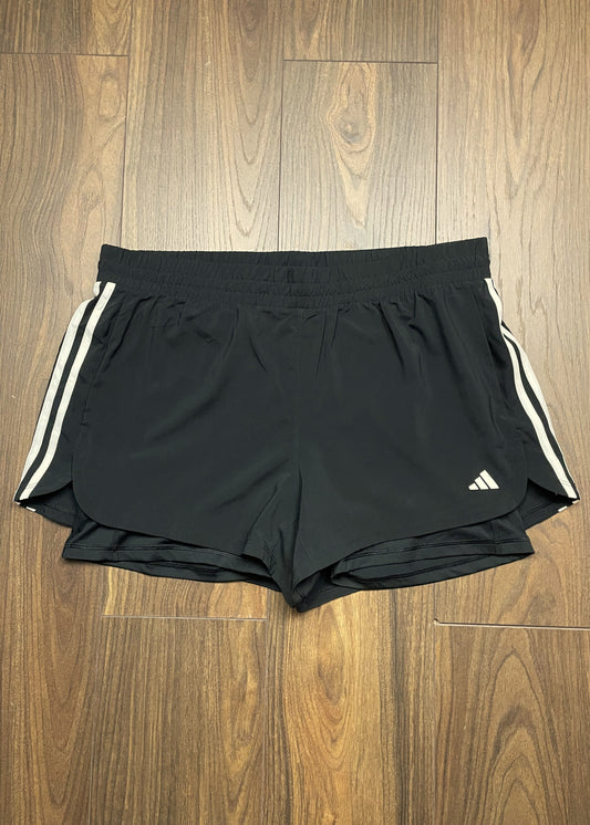 Γυναικείο Αθλητικό Running Σορτς ADIDAS σε Μαύρο Χρώμα (XL)