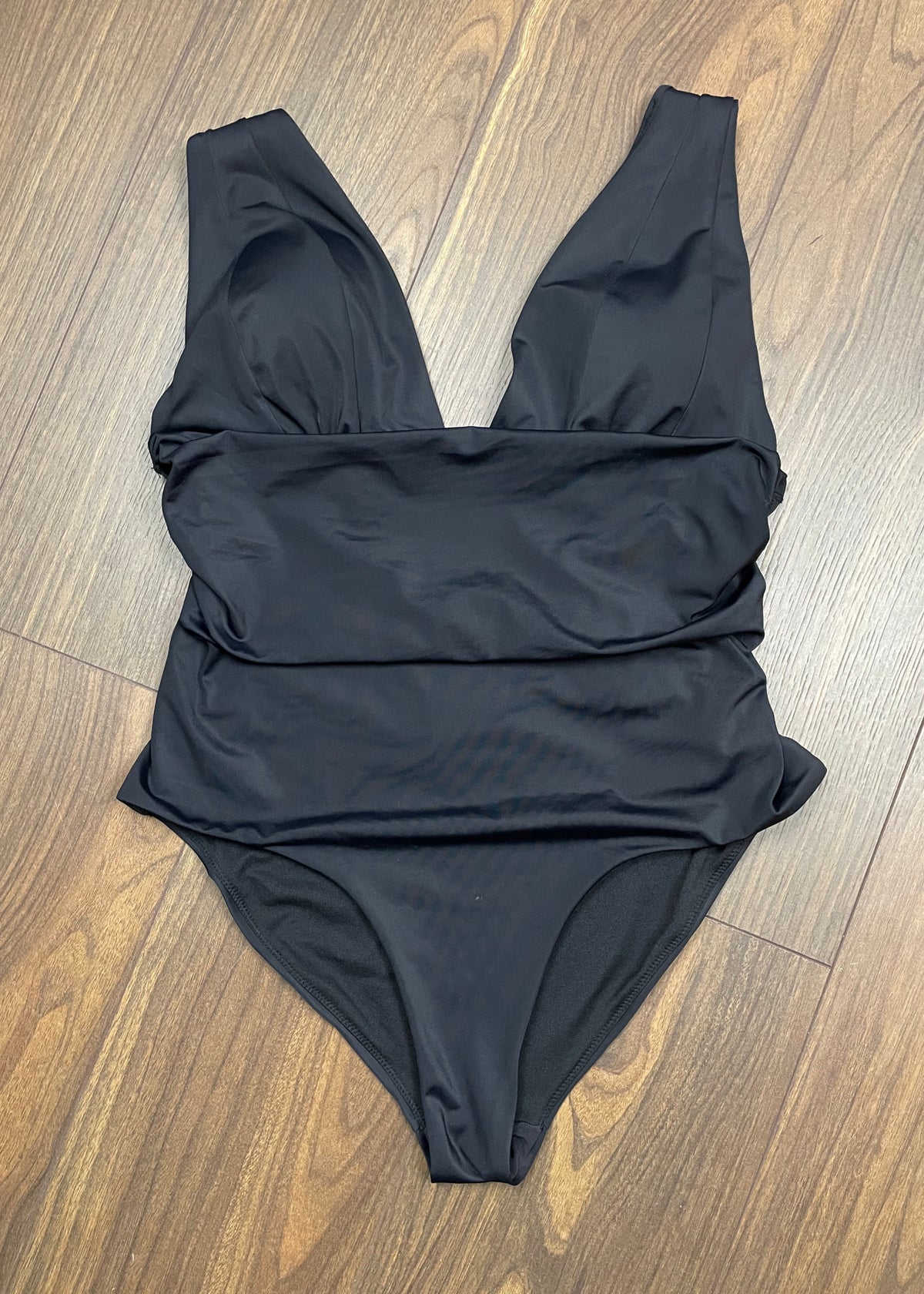 Stock, Ολόσωμο Γυναικείο Μαγιό HUNKEMOLLER σε Μαύρο χρώμα (L/XL)
