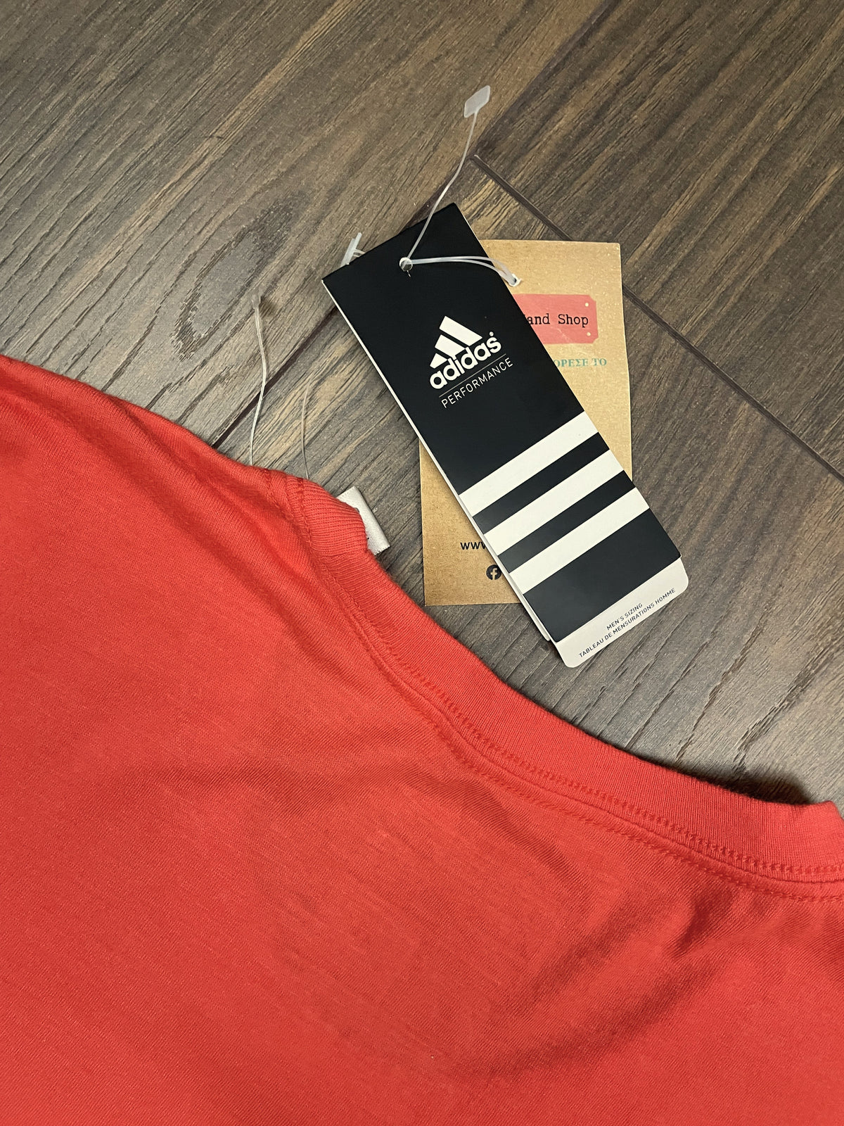 Stock, Ανδρικό, Αθλητικό T-Shirt Αθλητικό ADIDAS σε Κοραλί χρώμα (XL/2XL)