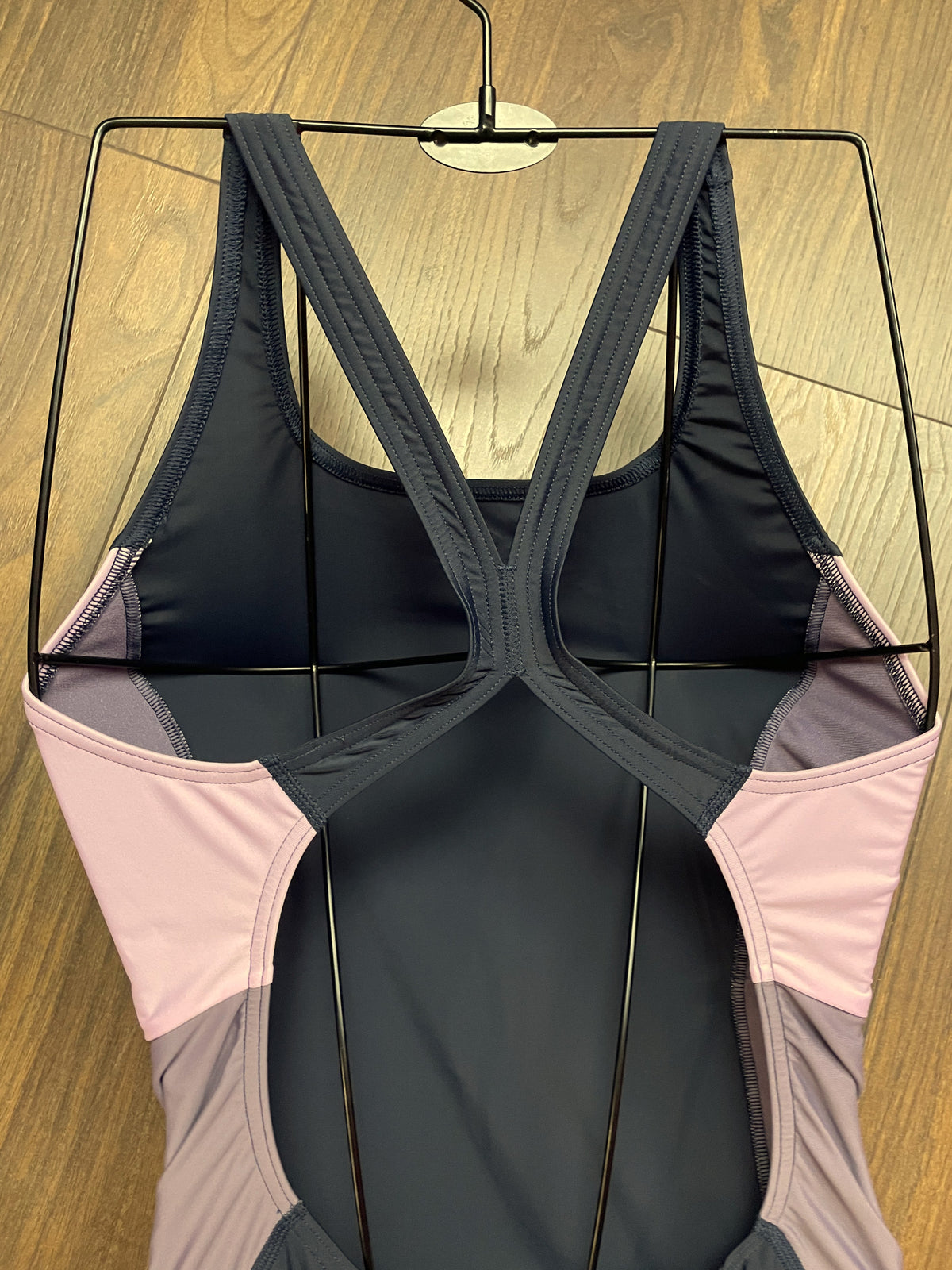 Stock, Ολόσωμο Γυναικείο Μαγιό ADIDAS σε Blue Black χρώμα (XS - 6)