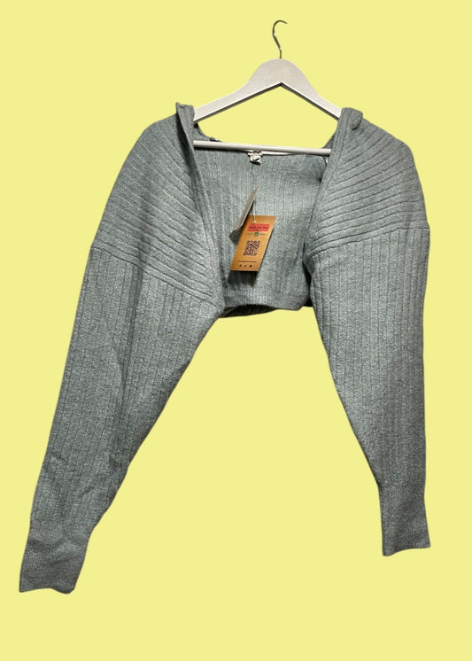 Stock Γυναικεία Πλεκτή Ζακέτα/Μπολερό RIVER ISLAND στο χρώμα της Μέντας (M/L)