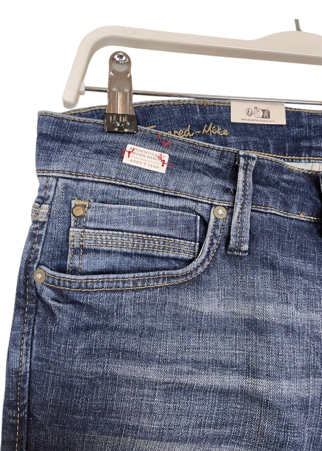 Outlet, Aνδρικό Τζιν Παντελόνι JACK & JONES σε Κλασικό Denim χρώμα (No. W32 L30)