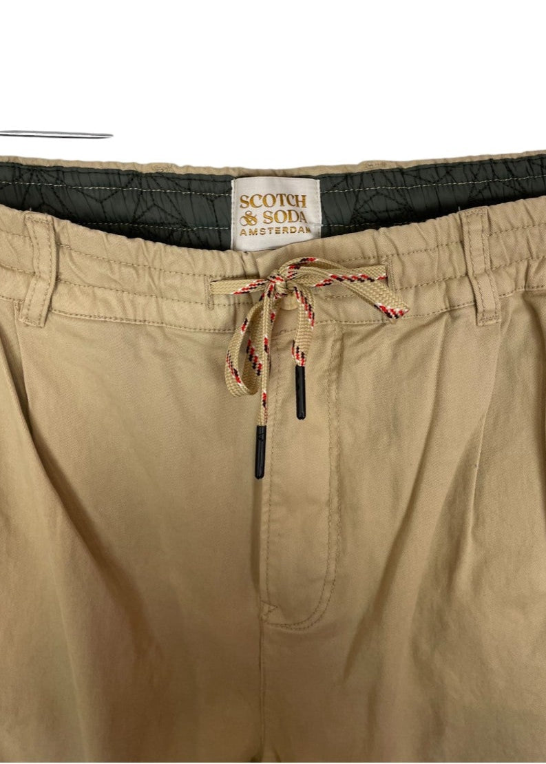 Aνδρικό, Cargo Παντελόνι SCOTCH & SODA σε Μπεζ χρώμα (W36 L32)