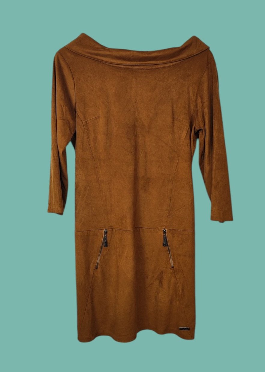 Γυναικείο Φόρεμα CHAPURIN σε Καφέ χρώμα (Medium)