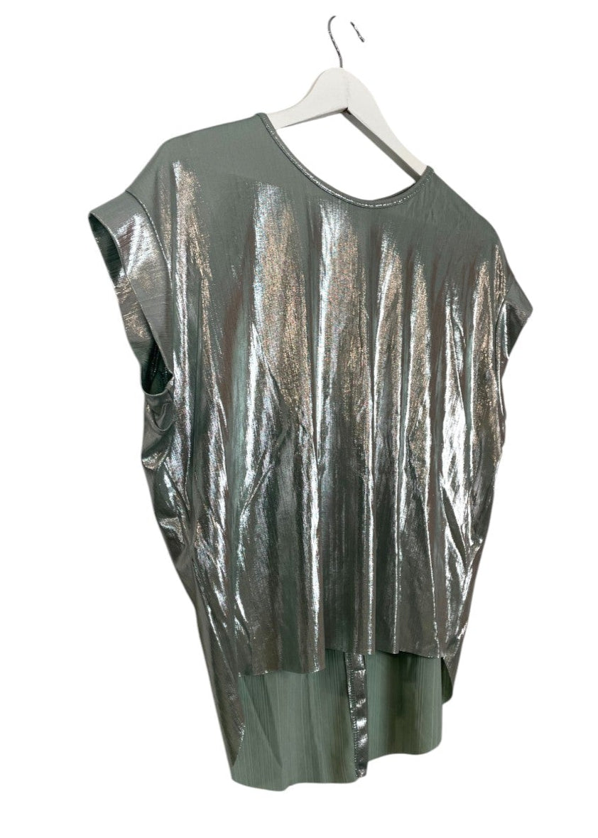 Stock Γυναικεία Μπλούζα FLY GIRL σε Ασημί χρώμα (Small)