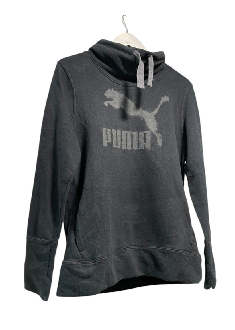 Γυναικεία Φούτερ Μπλούζα PUMA σε Μαύρο χρώμα (Medium)