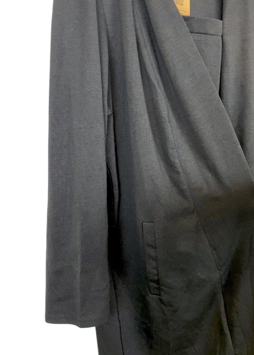 Oversized Γυναικείο Φόρεμα ZAY σε Μαύρο χρώμα (XL)