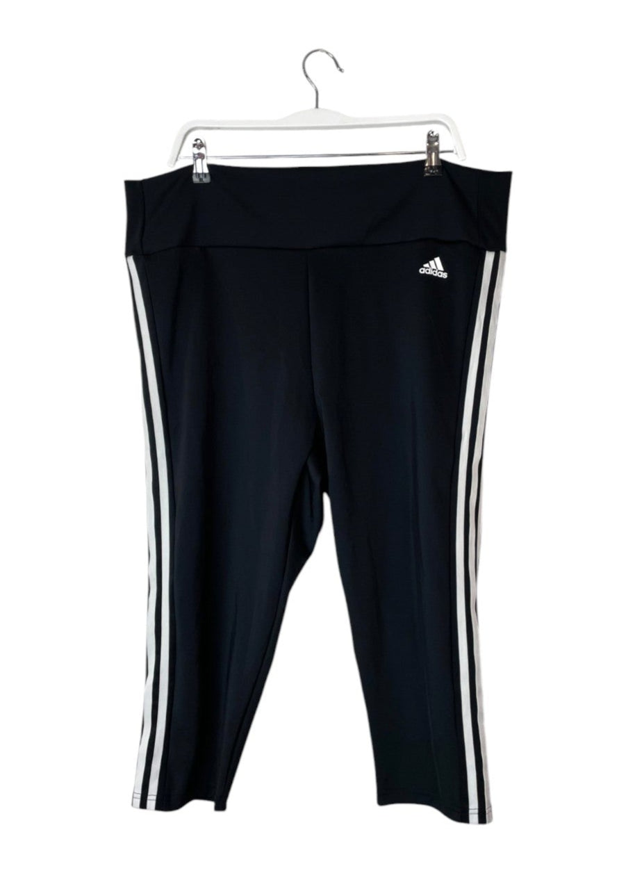 Γυναικείο Αθλητικό Κολάν 3/4 ADIDAS σε Μαύρο Χρώμα (2XL)