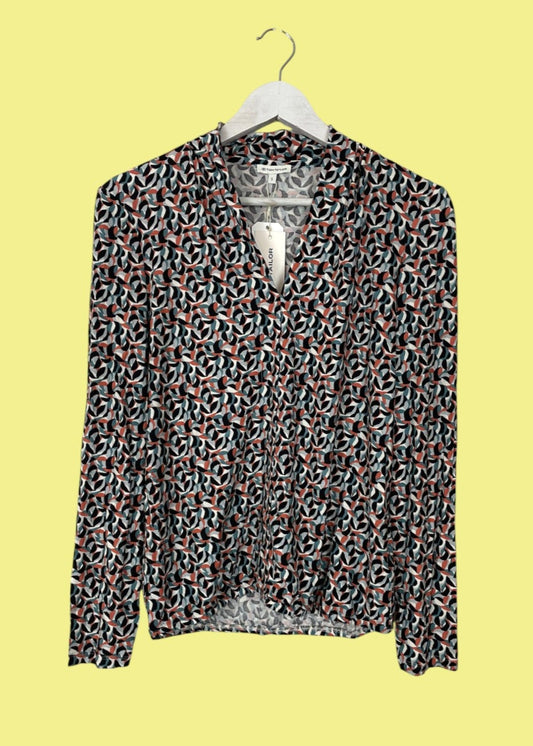 Stock, Εμπριμέ Μπλούζα TOM TAILOR (Medium)