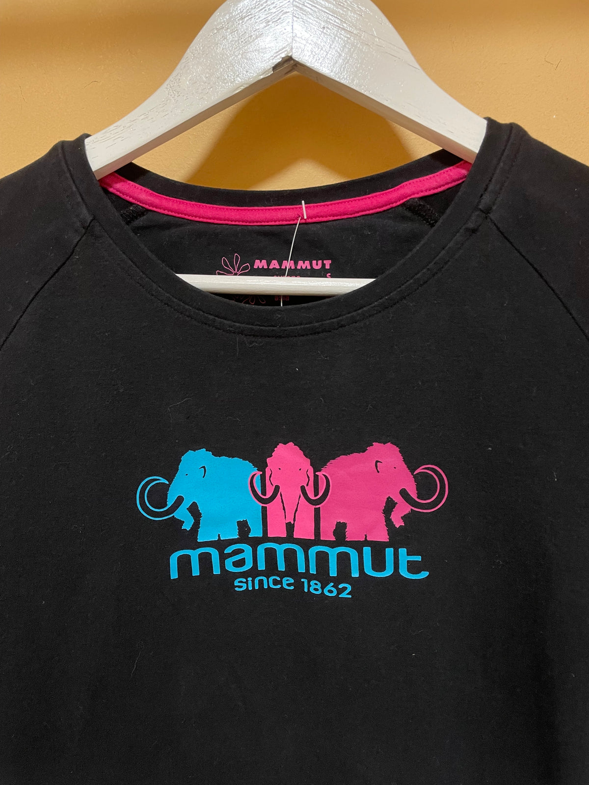 Γυναικεία Σπορ Μπλούζα MAMMUT σε Μαύρο χρώμα (Small)