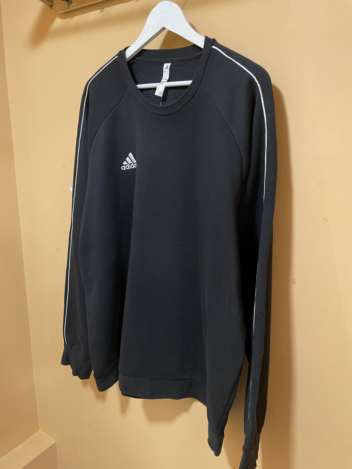 Ανδρική Φούτερ Μπλούζα ADIDAS σε Μαύρο χρώμα (2XL)