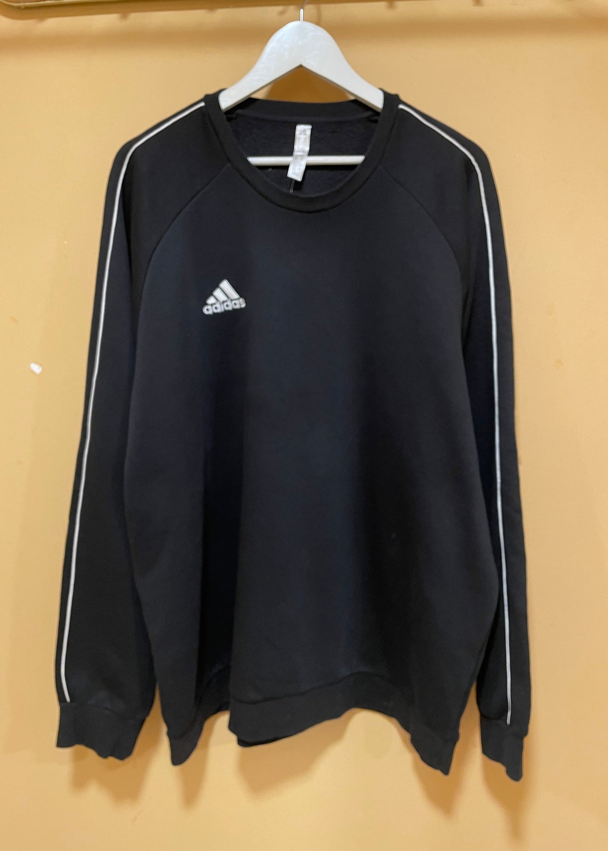 Ανδρική Φούτερ Μπλούζα ADIDAS σε Μαύρο χρώμα (2XL)