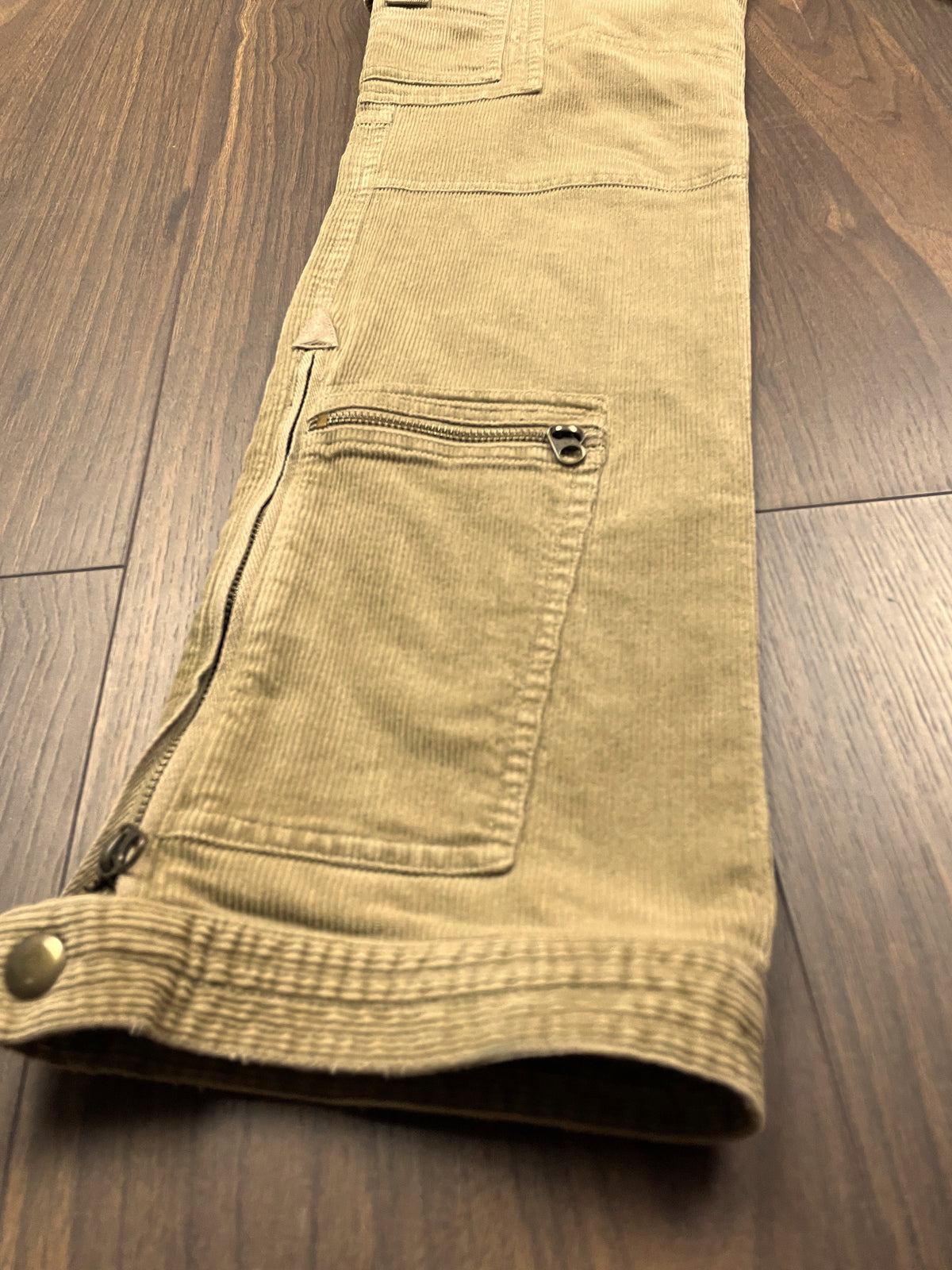 Κοτλέ Γυναικείο Παντελόνι RALPH LAUREN σε Καφέ - Μπεζ χρώμα (No 8 - Small)